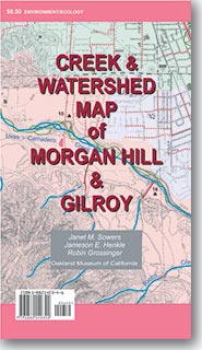 Creek & Watershed Map of Morgan Hill & Gilroy