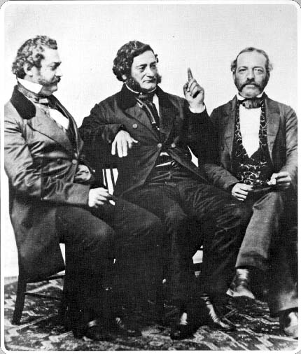 Pablo de la Buerra, Salvador Vallejo, and Andrés Pico