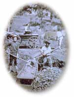 Miners at Spanish Flat, El Dorado County