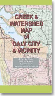 Creek & Watershed Map of Daly City & Vicinity
