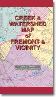 Creek & Watershed Map of Fremont & Vicinity