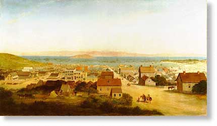 View of San Francisco in 1850