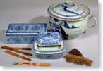Porcelian Toiletry Objects c. 1850